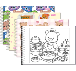 LIVRO DE COLORIR 120GR 48FL 15X21 FRIENDS C.2618-8